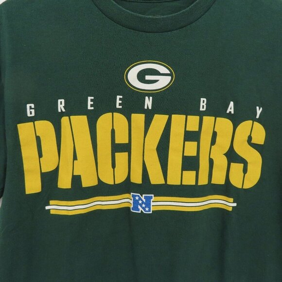 NFL Unisex Adult Medium Green Bay Packers Green Short Sleeve Crew Neck T Shirt - Picture 3 of 8